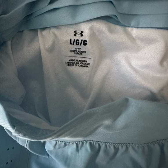 Under Armour Light Blue Men's Swim Trunks - Picture 3 of 3